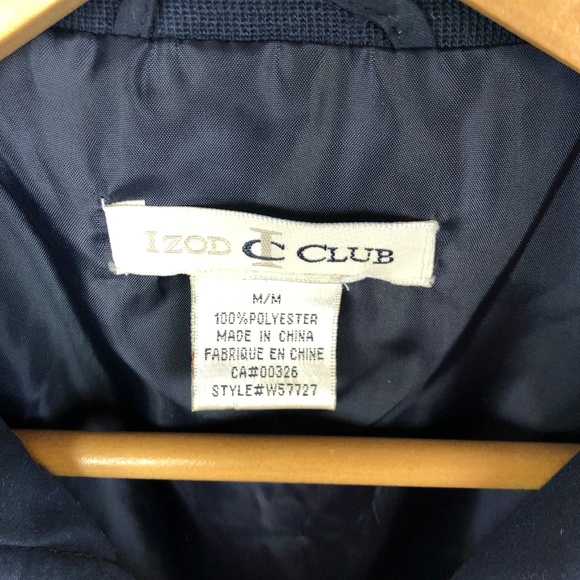 NWOT Izod Club Golf Vest Navy Blue Size Medium - Picture 2 of 5